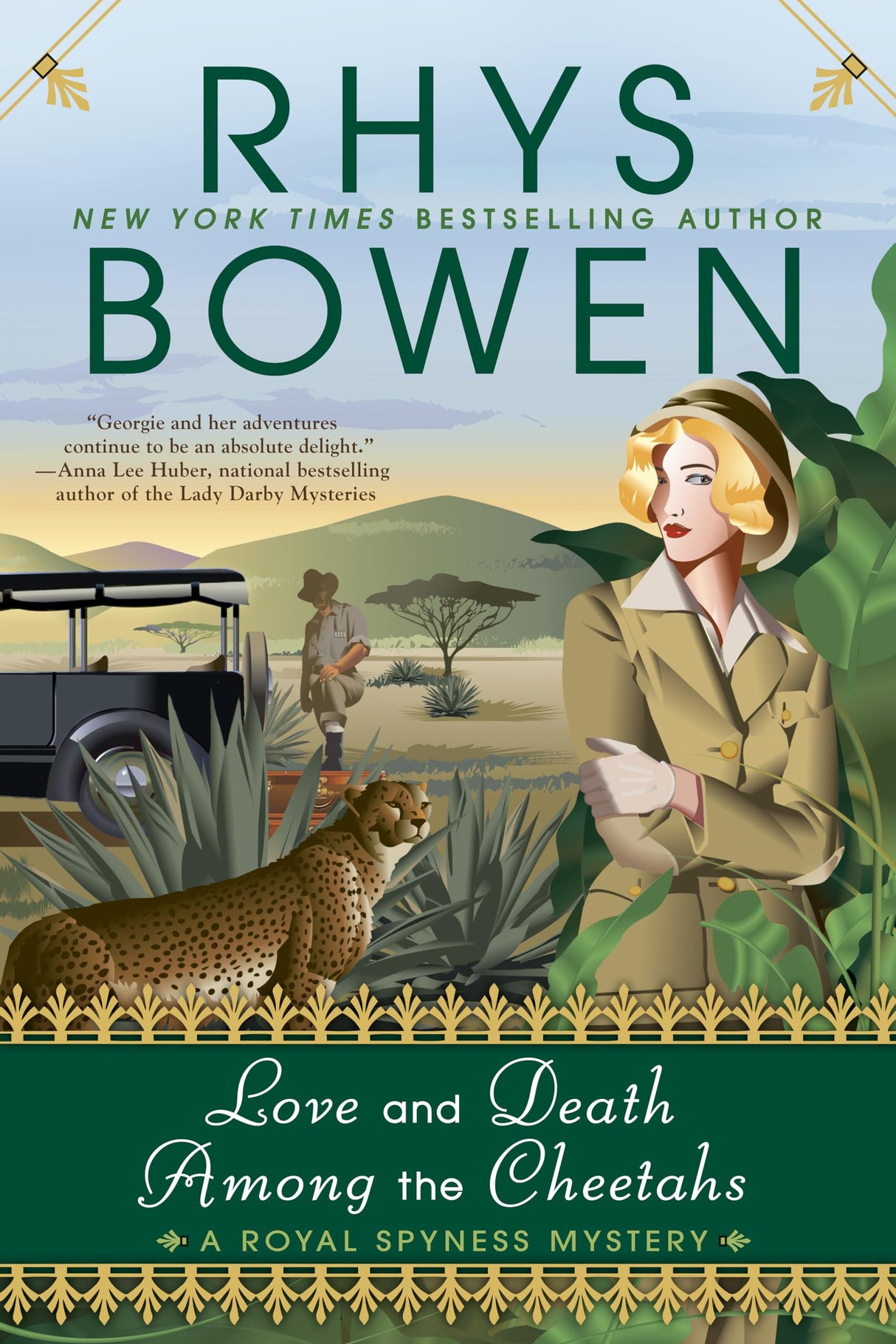 Love and Death Among the Cheetahs: 13 (A Royal Spyness Mystery) - Retail Maharaj