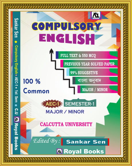 Compulsory English | 1st semester | C.U | AEC -1 By SANKAR SEN - Retail Maharaj