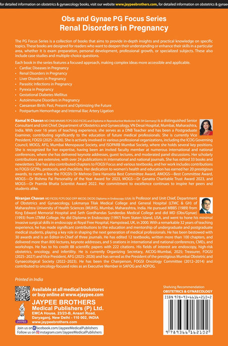 OBS AND GYNAE PG FOCUS SERIES RENAL DISORDERS IN PREGNANCY - Retail Maharaj
