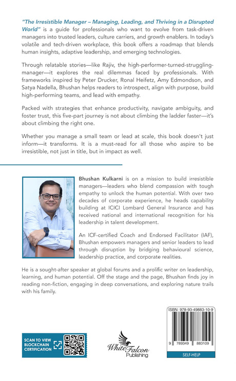 The Irresistible Manager - Managing, Leading and Thriving in a Disrupted World - Retail Maharaj