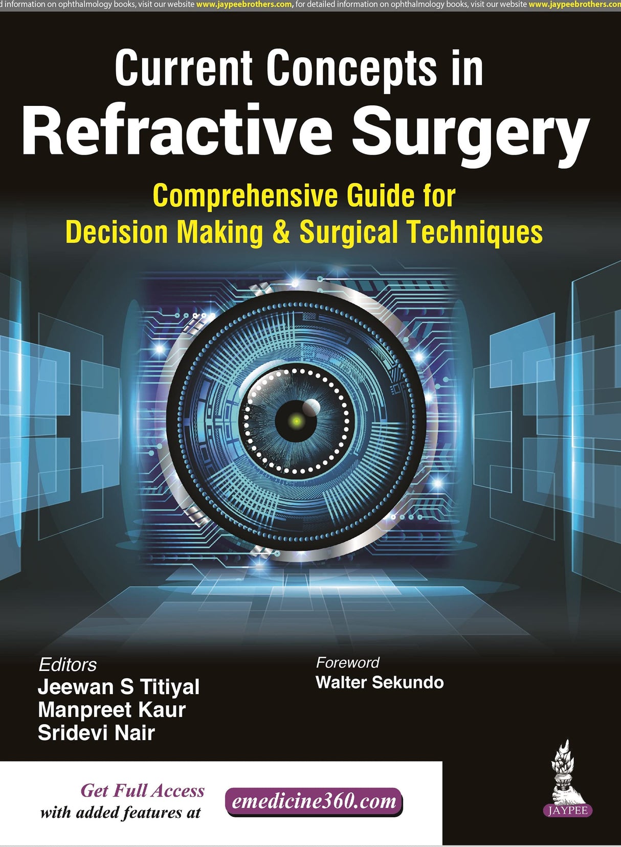CURRENT CONCEPTS IN REFRACTIVE SURGERY - Retail Maharaj