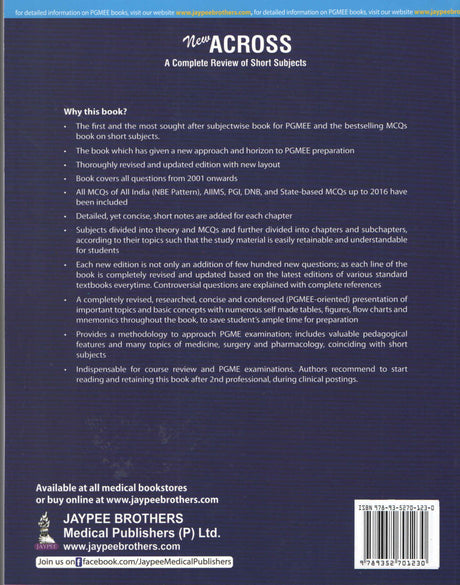 NEW ACROSS A COMPLETE REVIEW OF SHORT SUBJECTS VOL.2 - Retail Maharaj