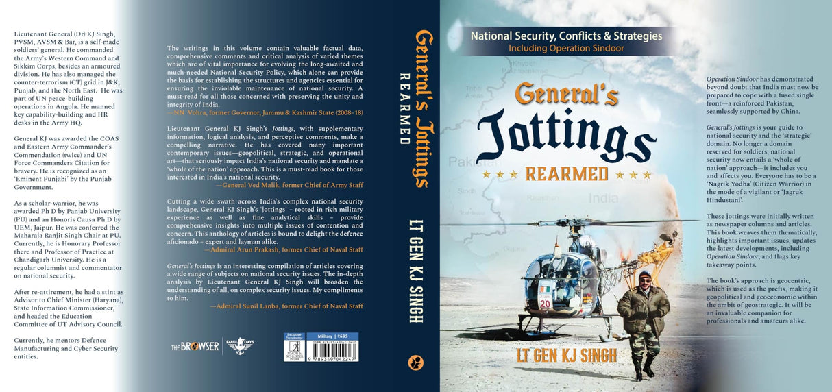 General’s Jottings Rearmed: National Security, Conflicts and Strategies (Including Operation Sindoor) - Retail Maharaj