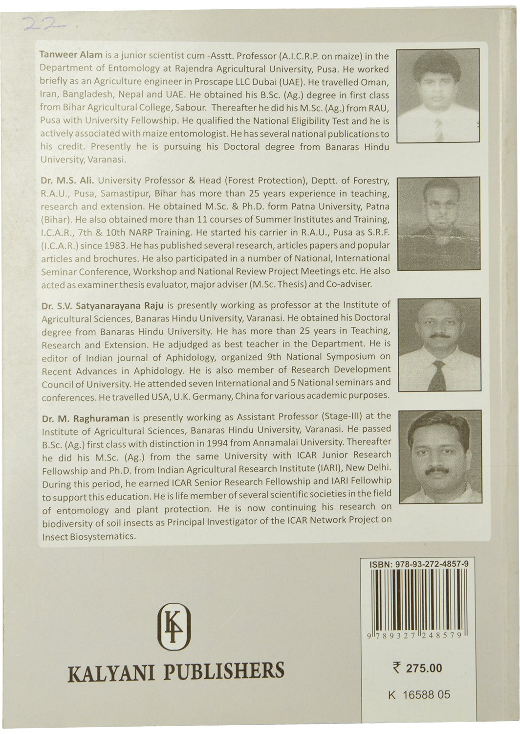 A Text Book of Fundamental and Applied Entomology