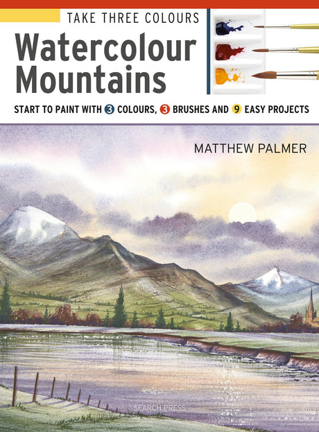 Take Three Colours: Watercolour Mountains - Retail Maharaj