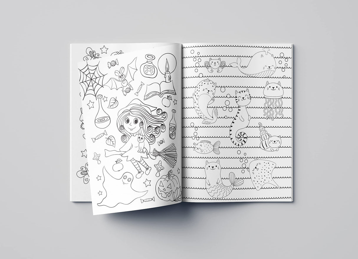 Doodle Coloring For Kids - Pink Edition - Retail Maharaj