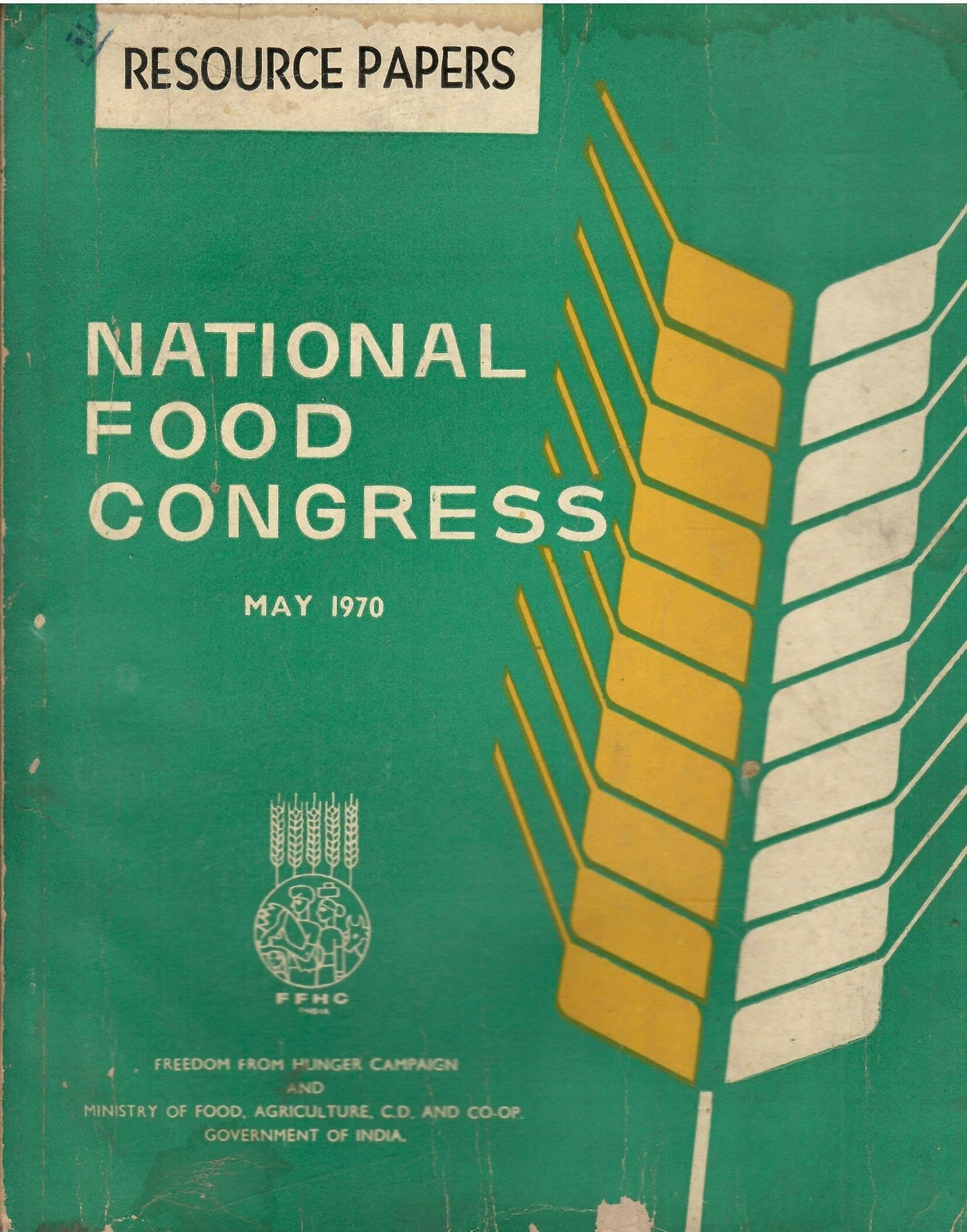 National Food Congress - May 1970 Resource Papers