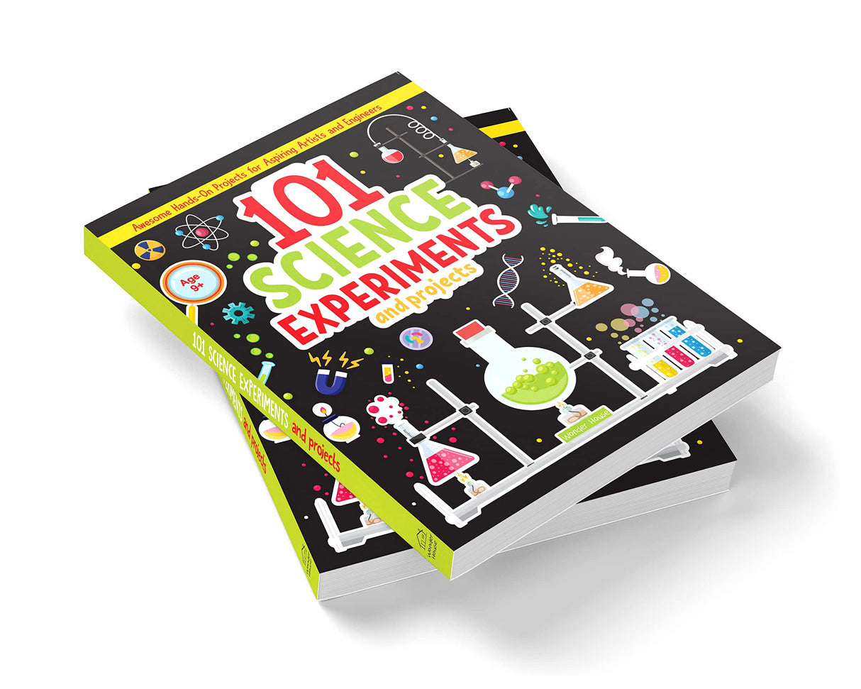 101 Science Experiments and Projects for Children | Hands-On Activities to Learn STEM Concepts | Ages 6–12 | Fun with Physics, Chemistry & Nature - Retail Maharaj