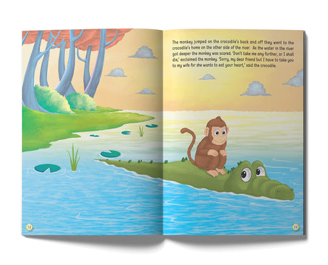The Clever Monkey - Illustrated Moral Story for Children - Retail Maharaj