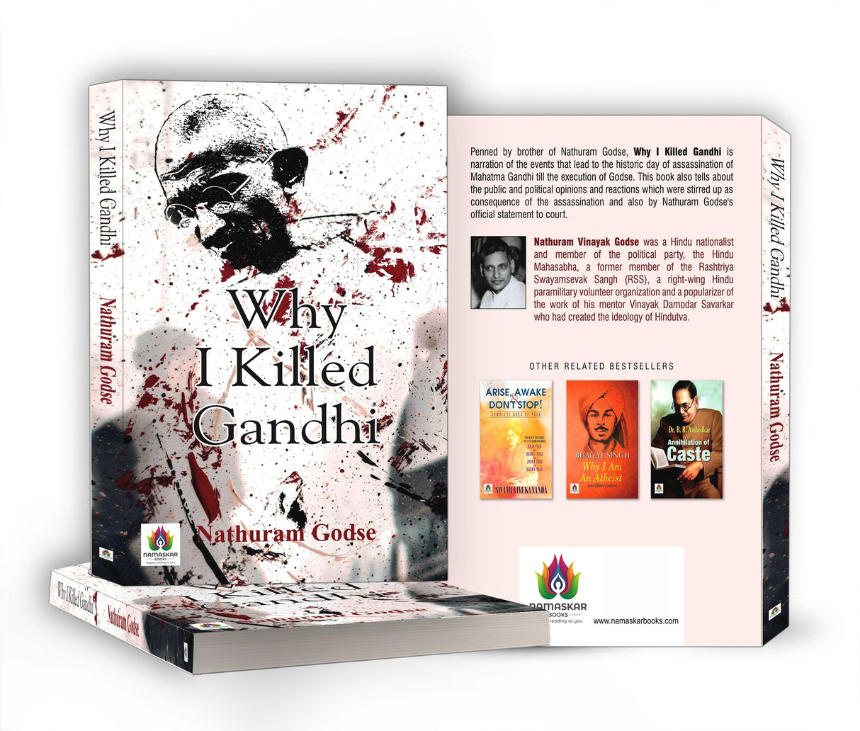 Why I Killed Gandhi? English - Mahatma Gandhi Assassination | Maine Gandhi Ko Kyon Mara? Indian History Book in English - Retail Maharaj