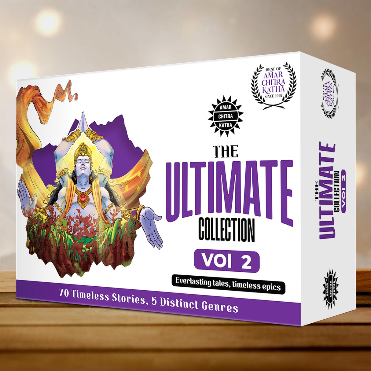 The Ultimate Collection I I | Illustrated Wisdom from Indian Epics | Krishna, Arjuna & Timeless Teachings | Amar Chitra Katha - Retail Maharaj