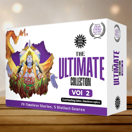 The Ultimate Collection I I | Illustrated Wisdom from Indian Epics | Krishna, Arjuna & Timeless Teachings | Amar Chitra Katha - Retail Maharaj