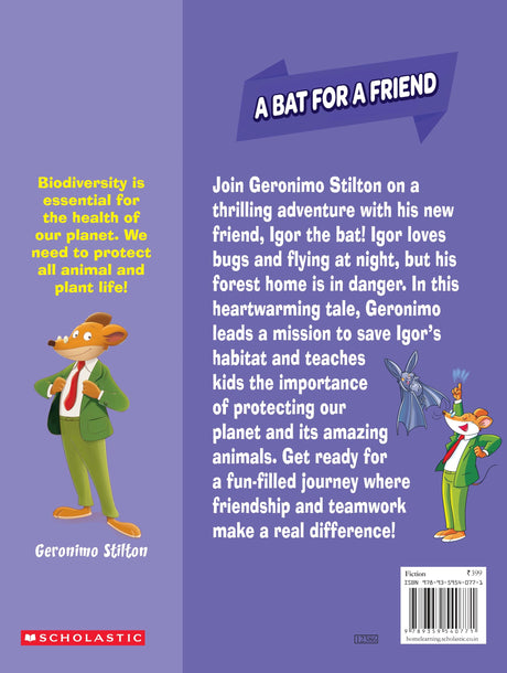 Geronimo Stilton Mice To The Rescue #01: A Bat For A Friend - Retail Maharaj