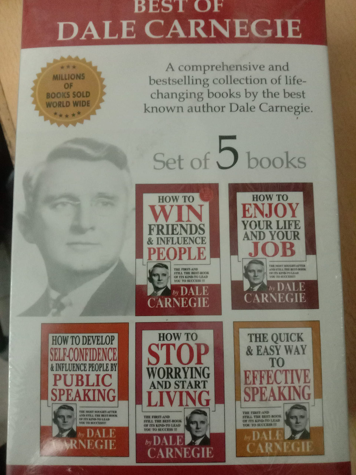 DALE CARNEGIE SET OF 5 BOOKS - Retail Maharaj