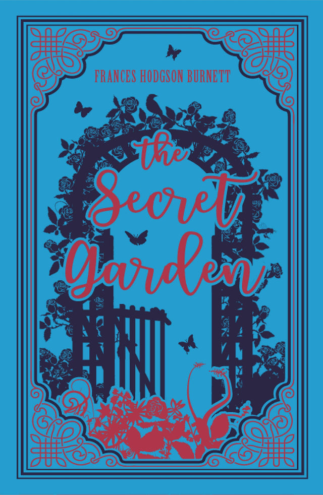 The Secret Garden, Frances Hodgson Burnett Classic Children's Novel, (Mary Lennox, Curiosity, Exploration), Ribbon Page Marker, Perfect for Gifting - Retail Maharaj