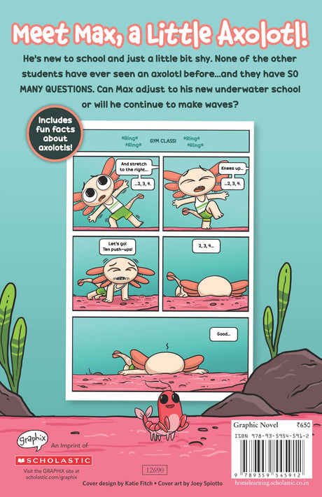 Max, A Little Axolotl #01 (An Original Graphic Novel) - Retail Maharaj