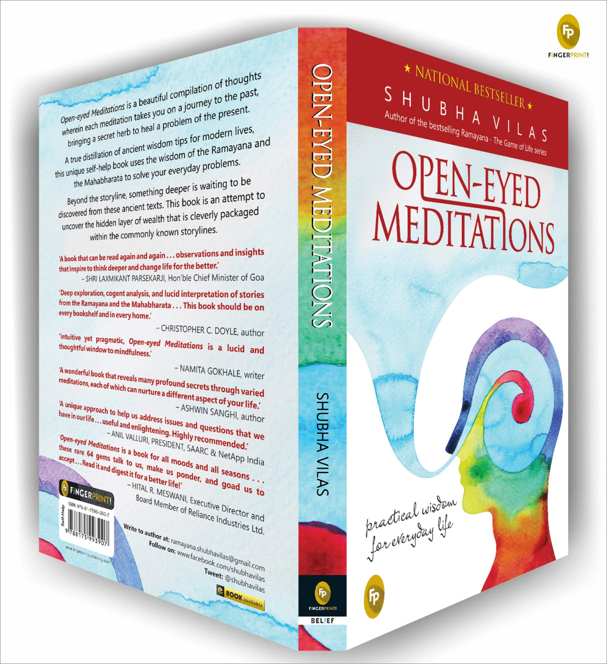 Open-Eyed Meditations: Practical Wisdom for Everyday Life - Retail Maharaj