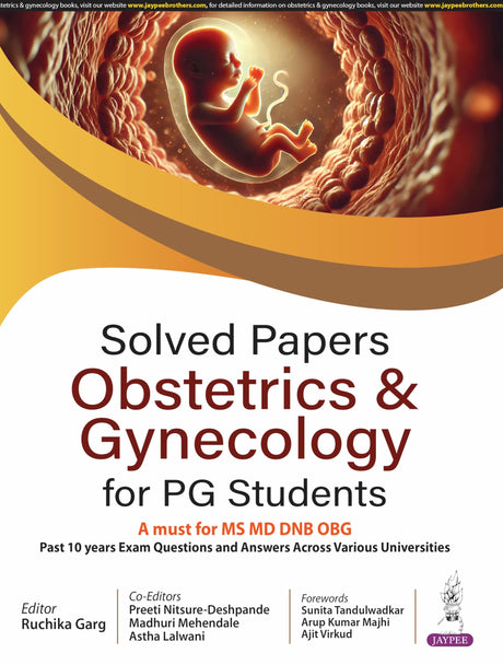 SOLVED PAPERS OBSTETRICS & GYNECOLOGY FOR PG STUDENTS - Retail Maharaj