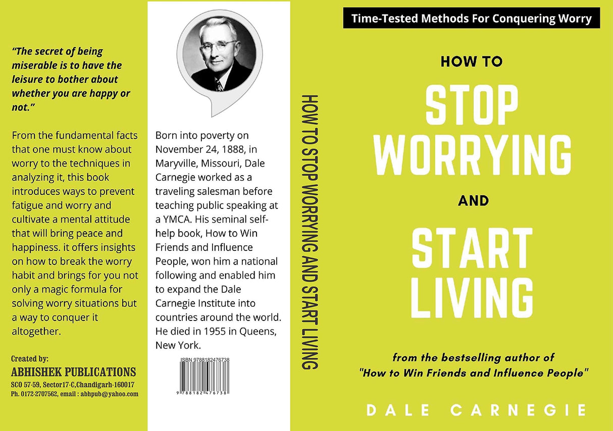 How To Stop Worrying And Start Living - Retail Maharaj