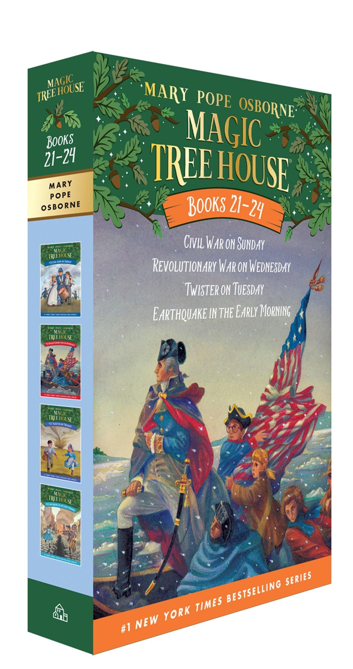 Magic Tree House Books 21-24 Boxed Set: American History Quartet - Retail Maharaj