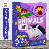 Hello Friend Books Fun With Animals - Cloth Book for Early Learning and Interactive Education - Retail Maharaj