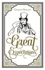 Great Expectations, Charles Dickens, (Classic Literature, Pip the Blacksmith Apprentice, Coming of Age Novel, Essential Reading) Ribbon Page Marker, Perfect for Gifting - Retail Maharaj