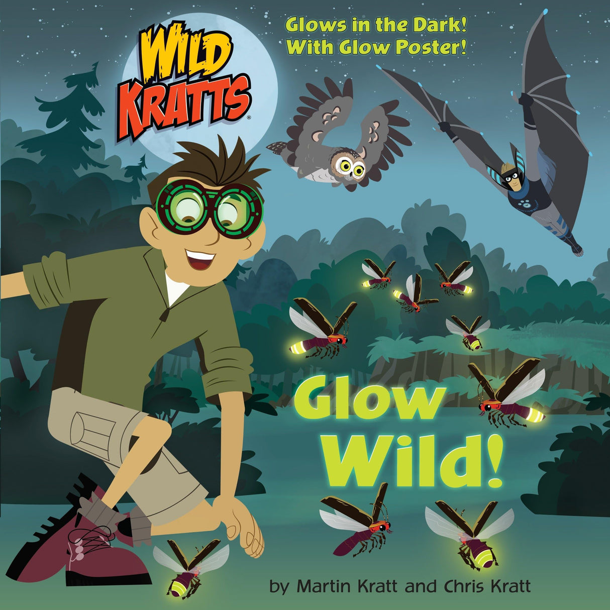 Glow Wild! (Wild Kratts) (Pictureback(R)) - Retail Maharaj