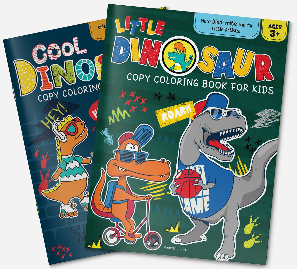 Little Dinosaur Copy Coloring Book For Kids - Retail Maharaj