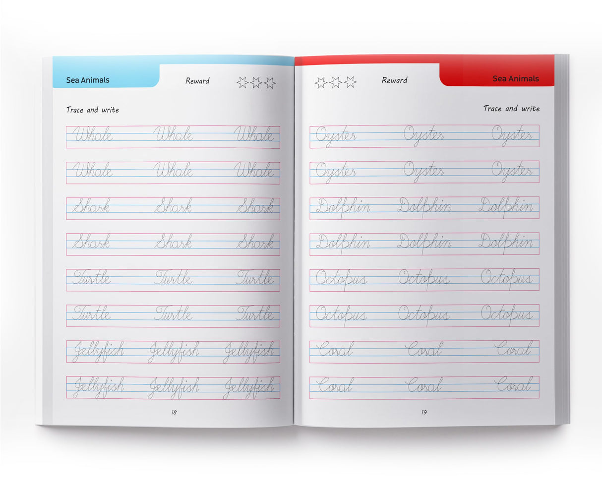 Cursive Handwriting Practice Workbook: Everyday Words | Level 2 | Ages 6–9 | Build Fluency and Confidence with Daily Writing Practice - Retail Maharaj