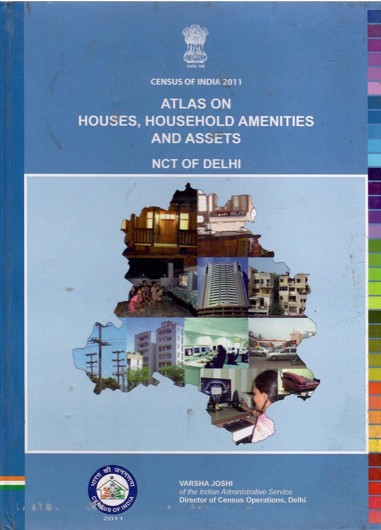 Census Of India 2011 - NCT Of Delhi - Atlas on Houses, Household Amenities And Assets