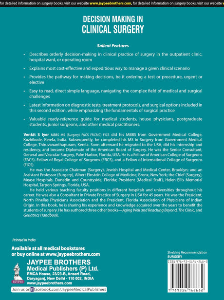 DECISION MAKING IN CLINICAL SURGERY - Retail Maharaj