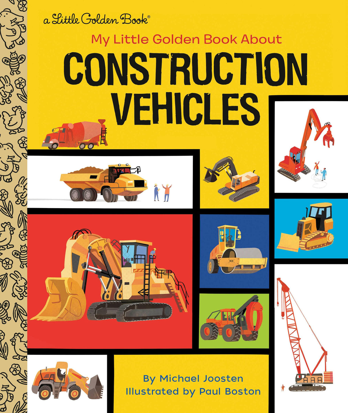 My Little Golden Book About Construction Vehicles - Retail Maharaj