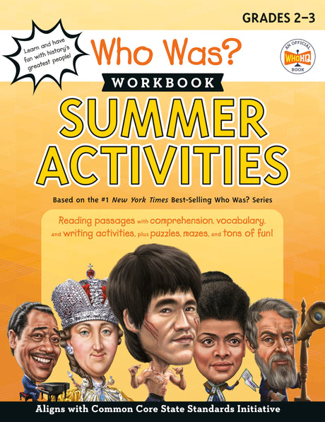Who Was? Workbook: Summer Activities - Retail Maharaj