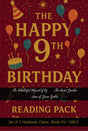 The Happy 9th Birthday Reading Pack : Set of 3 Hardcover Classic Books for "Girls" Anne of green gables, the secret garden, the wonderful wizard of oz - Retail Maharaj