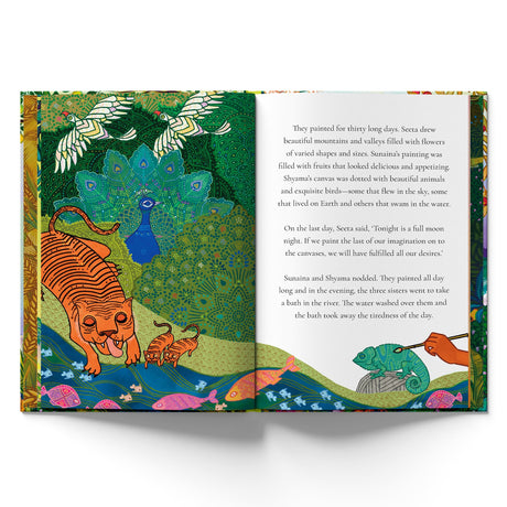 How the Earth Got Its Beauty: Puffin Chapter Book: Gorgeous new full colour, illustrated chapter book for young readers from ages 5 and up by Sudha Murty [Hardcover] Murty, Sudha - Retail Maharaj