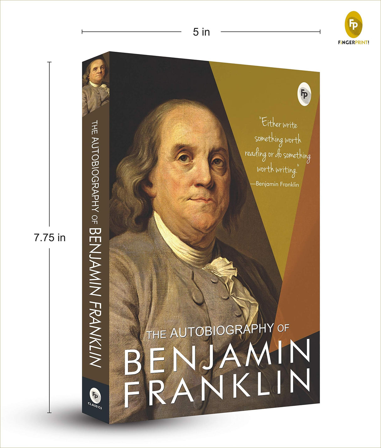 The Autobiography of Benjamin Franklin: Founding Father's Life Story | American Statesman | Enlightenment Thinker | Self-Made Man | Historical Memoir | Revolutionary Era - Retail Maharaj