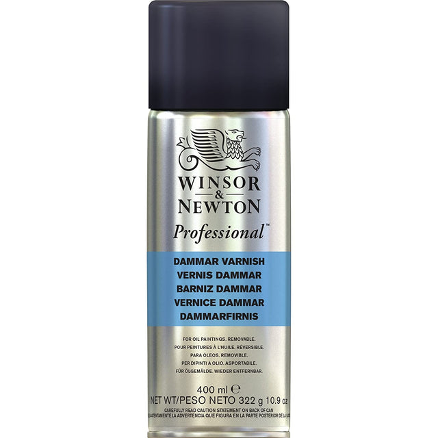 Winsor & Newton Dammar Varnish Spray 400ml - Retail Maharaj
