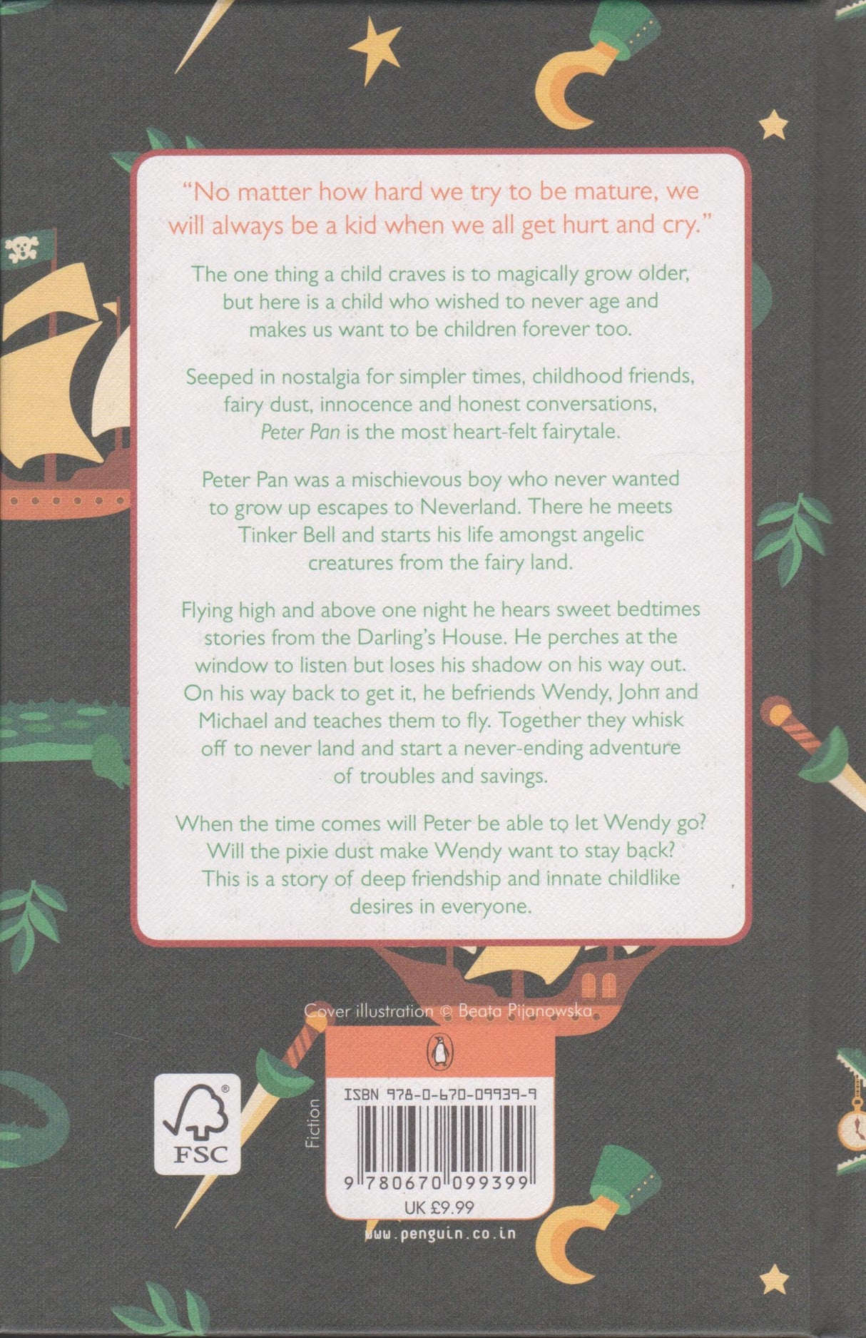 PETER PAN £ 9.99 - Retail Maharaj
