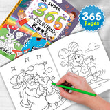 Hello Friend Books My Super 365 Colouring Book-1 - Retail Maharaj