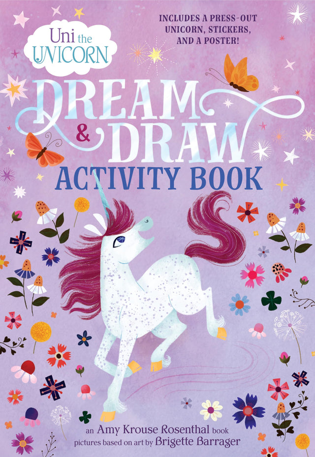 Uni the Unicorn Dream & Draw Activity Book - Retail Maharaj