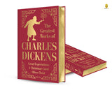 Greatest Works of Charles Dickens Vol 1 Great Expectations A Christmas Carol Oliver Twist (Deluxe Hardbound Edition) - Retail Maharaj