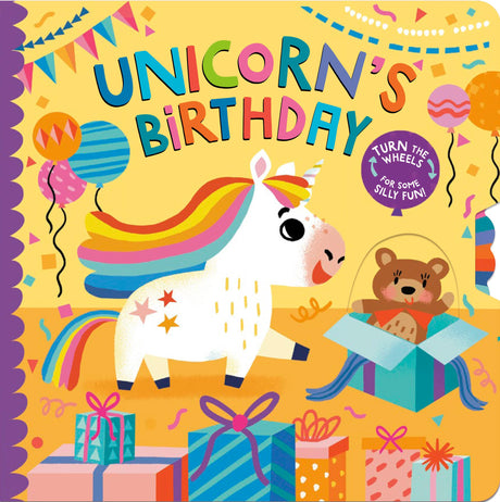 Unicorn's Birthday: Turn the Wheels for Some Silly Fun! - Retail Maharaj