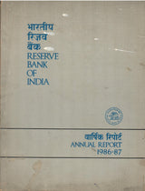 Reserve Bank Of India - Annual Report 1986-87 {भारतीय रिजर्व बैंक - वार्षिक रिपोर्ट 1986-87} English Hindi Combined