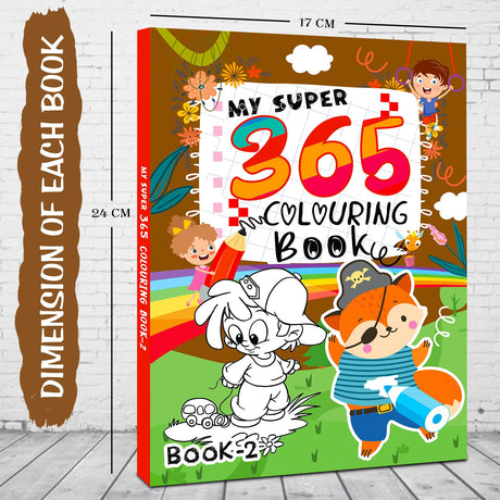 Hello Friend Books My Super Colouring Book HCB-002 - Retail Maharaj