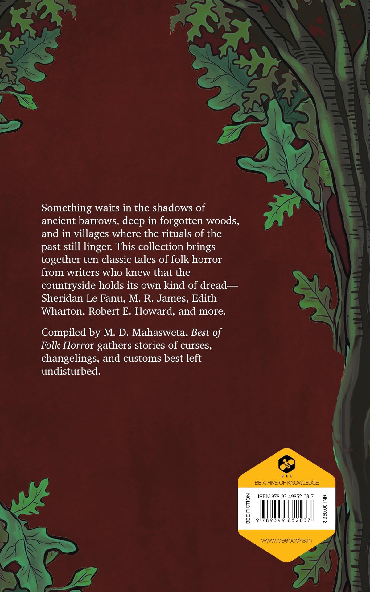 Best of Folk Horror | Anthology of Gothic Short Stories | Edited by M.D. Mahasweta - Retail Maharaj