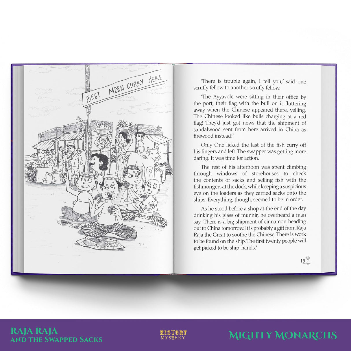 Mighty Monarchs (HistoryMystery Series): A Hilarious Fusion of History and Mystery Featuring Three Indian Kings | Special Hardback Edition | Ages 8+ - Retail Maharaj