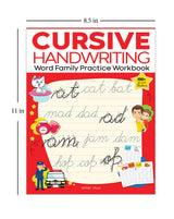 Cursive Handwriting - Word Family: Practice Workbook For Children - Retail Maharaj