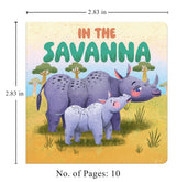 My First Baby Animal – Boxed Set of 5 Board Books: On the Pond, In the Forest, On the Farm, On the Mountains & In the Savanna | Illustrated Early ... Board Books for Ages 0–3 Years: Mini Box Set - Retail Maharaj