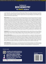 TEXTBOOK OF BIOCHEMISTRY FOR DENTAL STUDENTS - Retail Maharaj