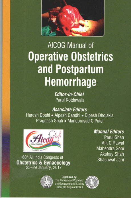 AICOG MANUAL OF OPERATIVE OBSTETRICS AND POSTPARTUM HEMORRHAGE - Retail Maharaj